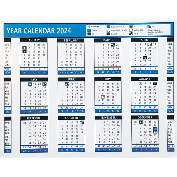 Desk Calendar 2024 With Stand each