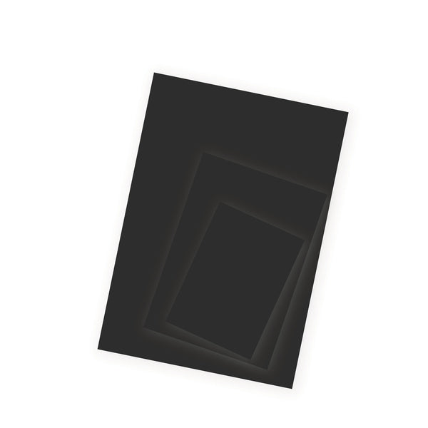 RECYCLED CARD, BLACK CARD, A3, 350 micron, Pack of 100 sheets