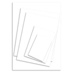 VIRGIN CARD, WHITE CARD, A4, 350 micron, Pack of 100 sheets