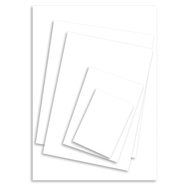 VIRGIN CARD, WHITE CARD, A4, 230 micron, Pack of 100 sheets