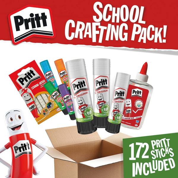 Pritt Crafting School Pack, Pack of 208