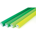 FADELESS POSTER ROLLS, Colour themed Fadeless Assortments, Greens, Pack of 4
