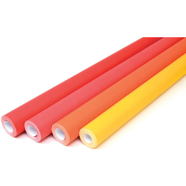 FADELESS POSTER ROLLS, Colour themed Fadeless Assortments, Reds/Oranges, Pack of 4