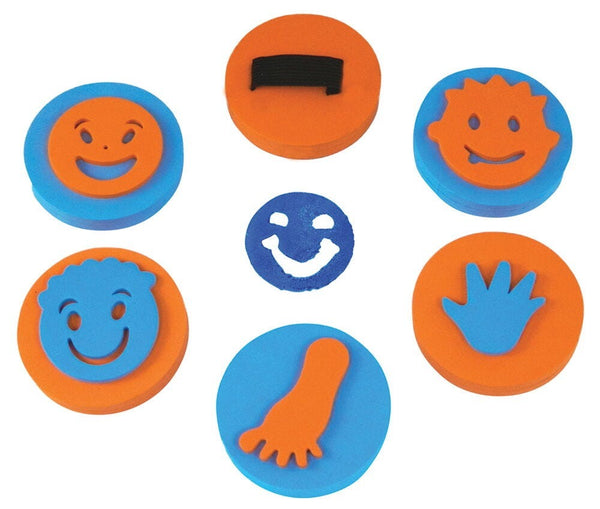 Face & Feet Palm Printers, Pack of 6