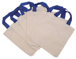 Calico Cotton Bags, 230 x 210mm, Pack of 6
