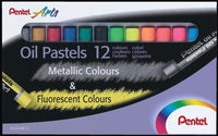 Pentel® Arts Oil Pastels, Pack of 12