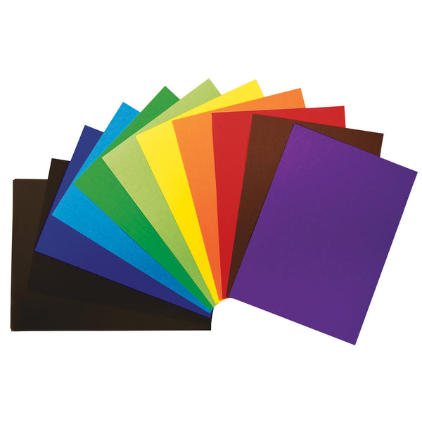 MOUNTING POSTER PAPER, School Mounting Paper, Assorted colours, Pack of, 60 sheets
