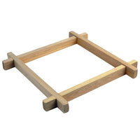WOODEN FRAME, For Fabric up to 300mm Square, Each
