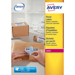AVERY BLOCKOUT LASER SHIPPING LABELS, L7167-100, Pack of 100