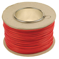 EQUIPMENT WIRES (CONNECTING), Stranded, Flexible, Red, Reel of 25m