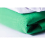 TEXTILES, PLAIN FABRIC, POLYESTER/COTTON, Green, Pack of, 5 metres