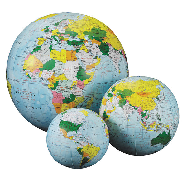 GLOBES, Inflatables, 300mm diameter, Each