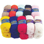 THREADS AND YARNS, 25g Mini Balls, Pack of, 20