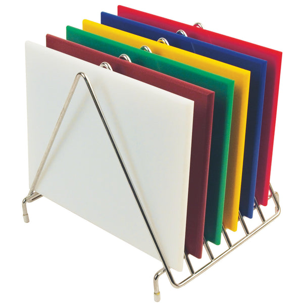 CHOPPING BOARDS, Colour Coded Plastic, 300 x 230 x 12mm, Brown, Each