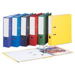 FILES, LEVER ARCH, A4 UPRIGHT, 63mm CAPACITY, 2 RING MECHANISM, Matt Cover, Assorted, Box of, 10