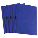 CLIP FILES, Economy Single Colours, 30 Sheet Capacity, Blue, Box of 25
