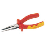PLIERS, Long Nose, Insulated Handle, 160mm, Each