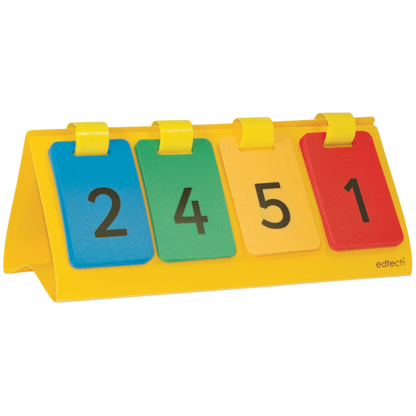 NUMBER FLIPS, Thousands, Hundreds, Tens + Units, Pack of 5