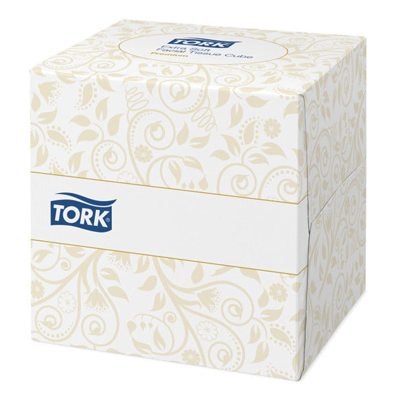TORK EXTRA SOFT FACIAL TISSUES, Box of, 100 Tissues