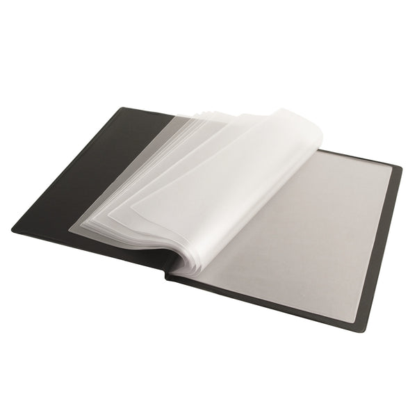 PRESENTATION FOLDERS, PVC Over Board Covers, 24 Pockets and Inside Front Cover Pocket, Each
