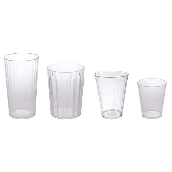 POLYCARBONATE WARE, STANDARD, BEAKERS, Stacking, 280ml, Each