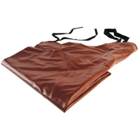 PVC APRONS FOR HEAVY DUTY USE, Bib Style, PVC/Cotton, 106 x 92cm, Each