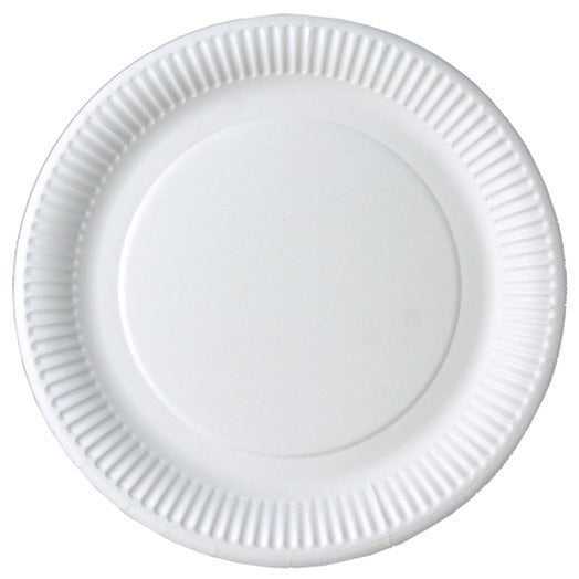 PAPER PLATES, Plates, 220mm diameter, Pack of 100