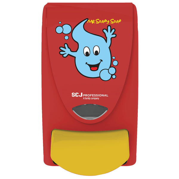 WASH YOUR HANDS' & 'MR SOAPY SOAP' DISPENSERS, Mr Soapy Soap Dispenser, Each
