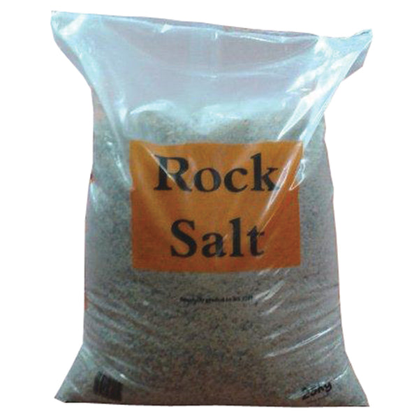 ROCK SALT, Brown, 28 x 25kg bags