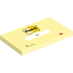 REPOSITIONABLE NOTES, POST-IT CANARY YELLOW NOTES, Canary Yellow, 76 x 127mm, Pack of 12