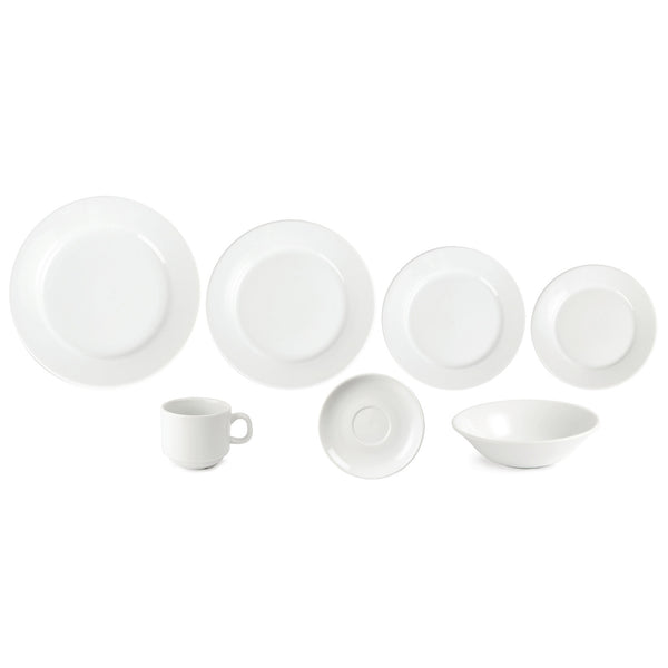 CLASSIC ROUND, White, Plate, Dinner, 250mm, Each