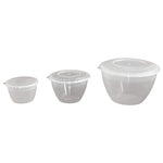 PUDDING BASINS WITH LID, 105mm diameter, Each