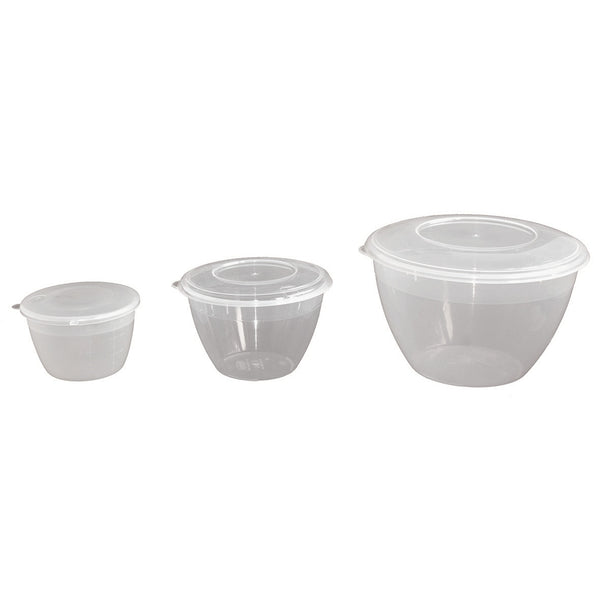 PUDDING BASINS WITH LID, 180mm diameter, Each