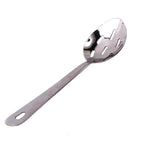 SPOONS, KITCHEN, Stainless Steel, Perforated, 300mm, Each