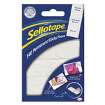 FOAM PADS, Sellotape Sticky Fixers, 12 x 25mm, Pack of 140 pads