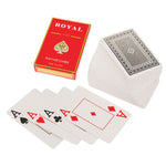 INDOOR GAMES, CARDS - PLASTIC COATED, Playing Cards, Easy To Read, Pack of 52