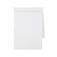 REFILL WRITING PADS, A4, Punched 2 Holes, Standard Pad, 8mm Ruled with margin, Pack of, 10