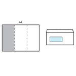 ENVELOPES (WITH WINDOW), DL (110 x 220mm), Box of, 1000