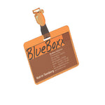 PVC with Clip, Blue, Box of 25
