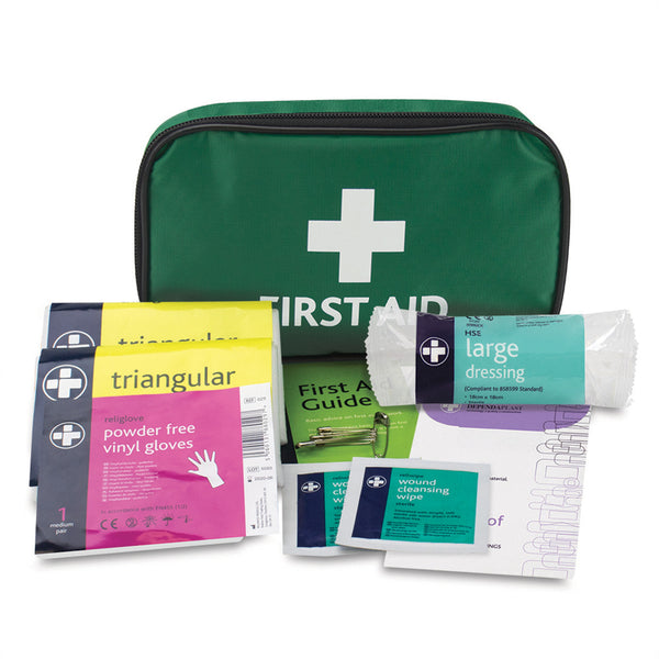 SPECIALIST FIRST AID KITS, Single Person Belt Pouch, 170 x 105 x 75mm, Each