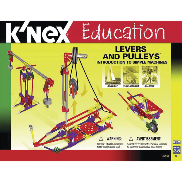 K'NEX RENEWABLE ENERGY, Intro to Levers and Pulleys, Age 8+, Set