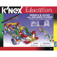 K'NEX RENEWABLE ENERGY, Intro to Wheels/Axles and Inclined Planes, Age 8+, Set