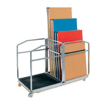 RECTANGULAR TABLE TROLLEY, LARGE TABLE TROLLEY, 1675 x 745 x 1127mm height