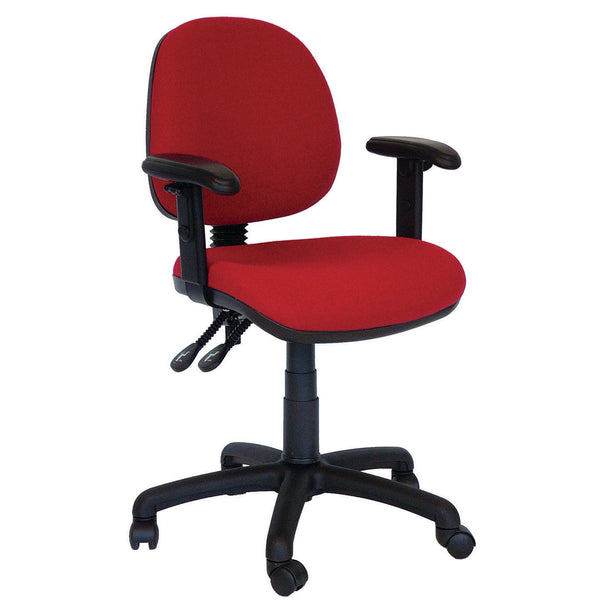 OPERATOR CHAIRS, Medium Back, With Height Adjustable Arms, Blizzard