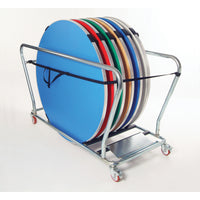 ROUND TABLE TROLLEY, 1738 x 751 x 1000mm height