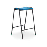 FLAT TOP STOOL, 430mm Seat height, Charcoal