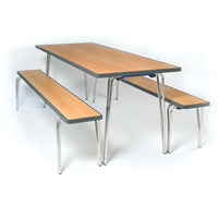 PREMIER FOLDING TABLES, 1830 x 685mm, 584mm height - Infant, Azure