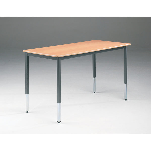 HEIGHT ADJUSTABLE TABLES, RECTANGULAR, Red