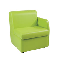 MODULAR FABRIC SEATING, SENIOR, Left Arm, Taboo