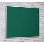 FLAMESHIELD TRICORD HESSIAN NOTICEBOARDS, Framed, 2400 x 1200mm, Natural